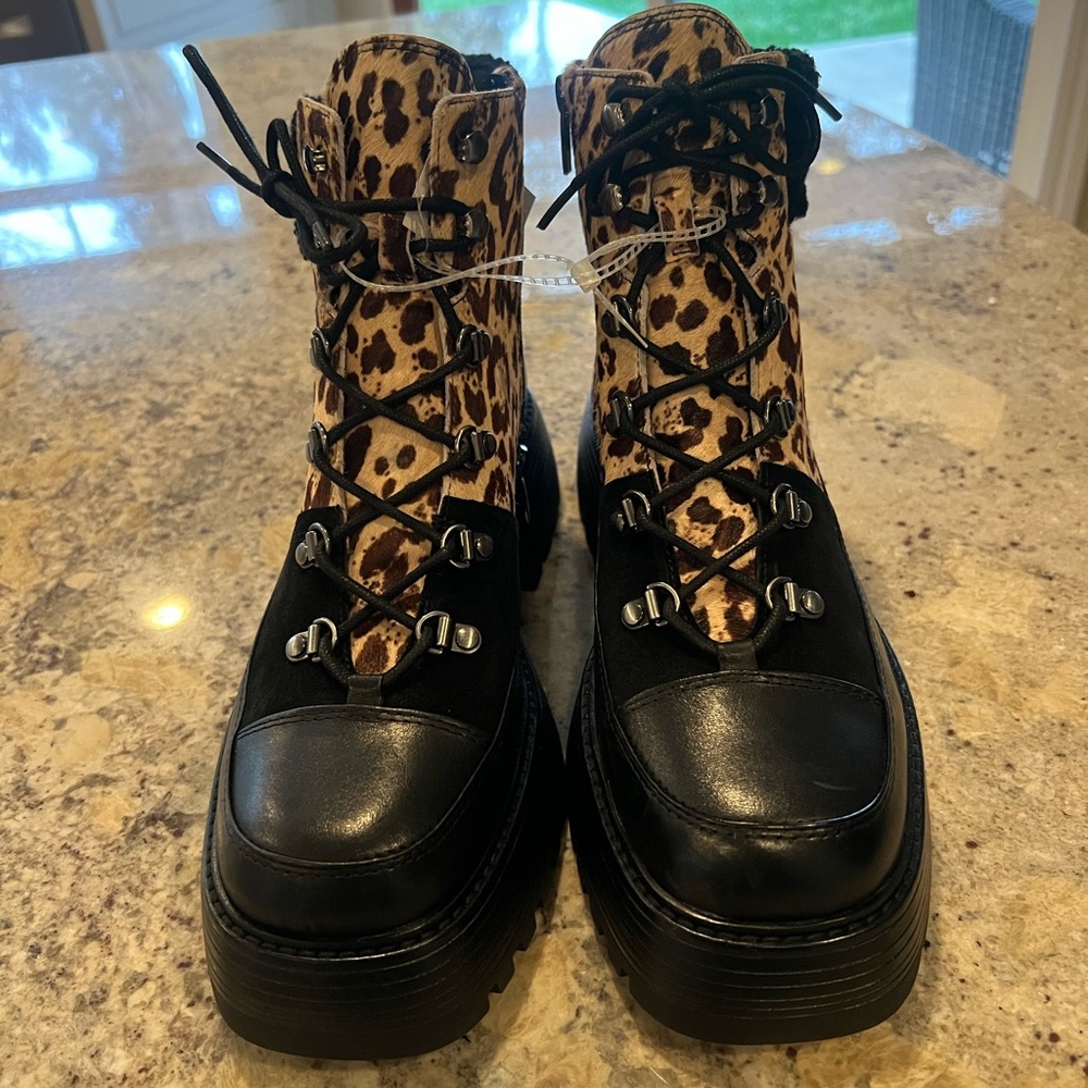 Vince Camuto combat boots